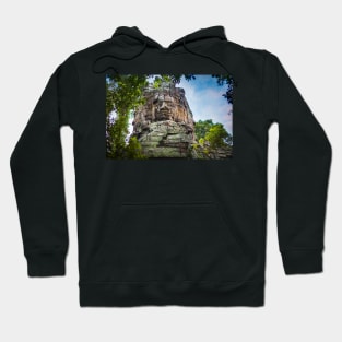 Angkor Thom faces Hoodie